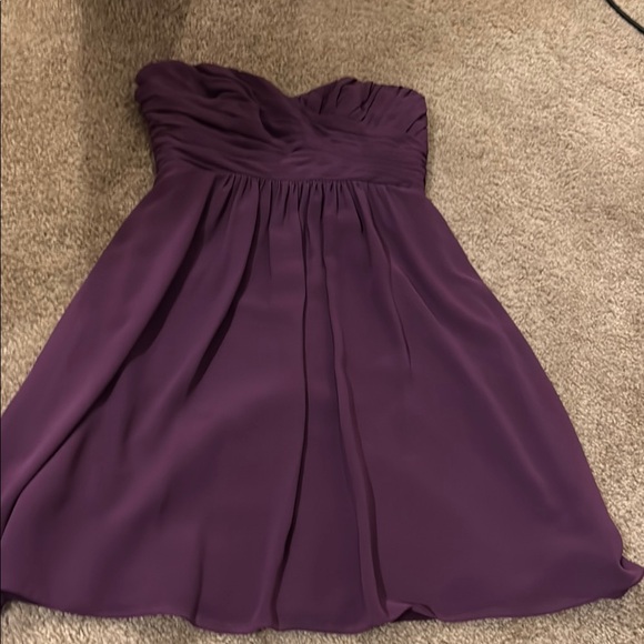Jasmine Dresses & Skirts - Jasmine B2 Bridal Elegant Purple Strapless Dress